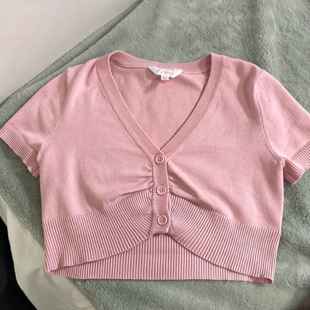 Shawl/crop top